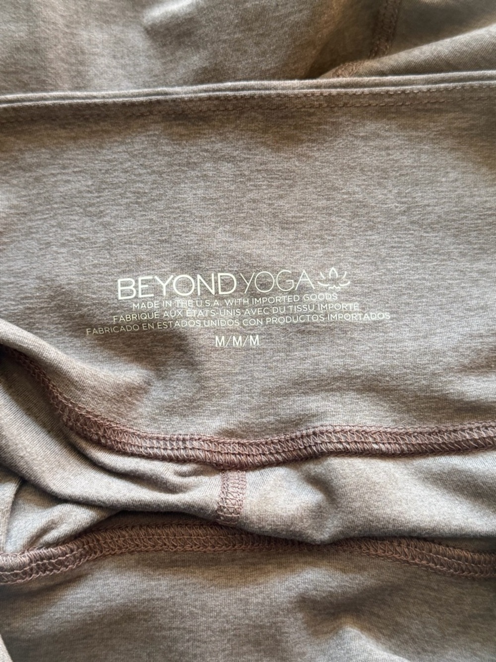 Beyond Yoga Gray Yoga Pants NWT - Picture 5 of 6